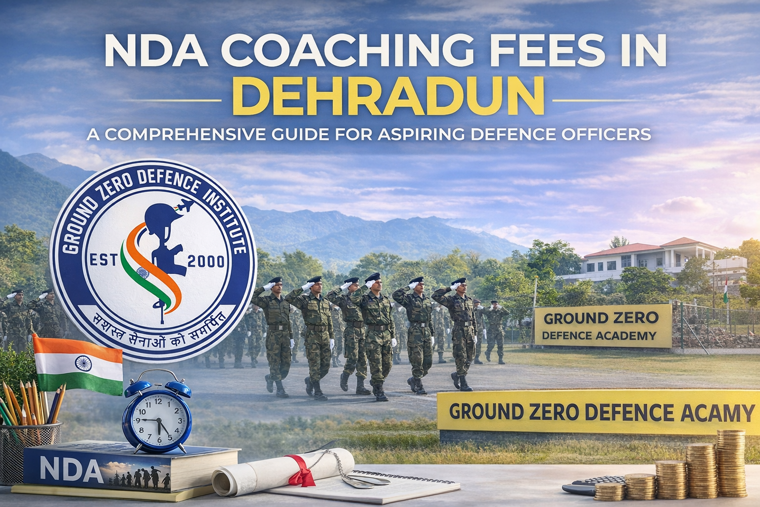 NDA Coaching Fees in Dehradun